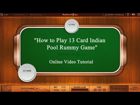 How to Play 13 Card Indian Pool Rummy Game? Learn Online Rummy Rules & Strategies - Rummy Gyan