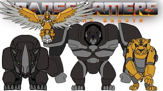 The ULTIMATE Transformers Rise of the Beasts Team MAXIMALS 2d animation! MAXIMIZE!