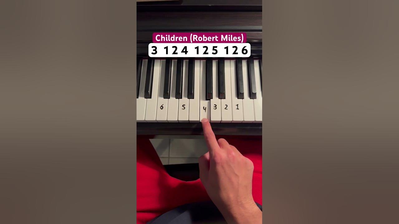 Children (Robert Miles) #piano #pianomusic #pianototurial #trance #tutorial