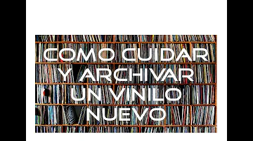 ¿Cómo se conservan los vinilos?