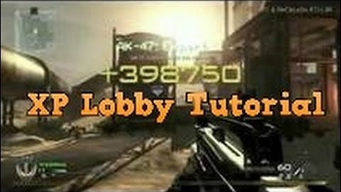How To Make A XP Lobby FOR FREE In Mw2!