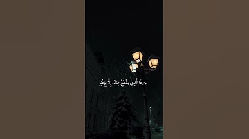 سورة البقرة|٢٥٥|القارئ:#ياسر_الدوسري #آية_الكرسي #قران #quran #راحة_نفسية #قران_كريم  #تلاوة_خاشعة