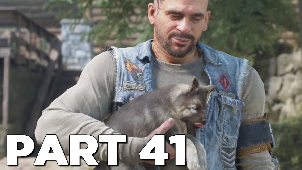 DAYS GONE Walkthrough Gameplay Part 41 - PUPPY (PS4 Pro)