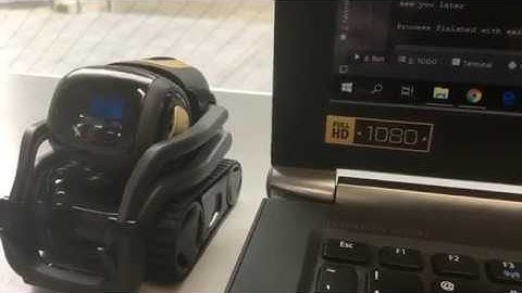 Anki vector using Voice-based chatbot