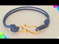 DIY PULSERA EN HILO FACIL Y BONITA DE HACER