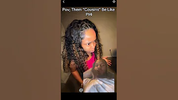 Them Cousins Be Like Comedy Funny Couple Skit Greenscreen Shortsyoutube Ramalig Pov 