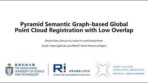Pyramid semantic graph-based global point cloud registration with low overlap
