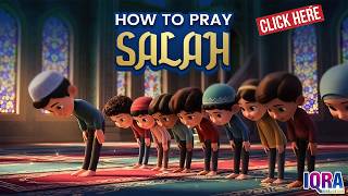 How to Pray Salah for Kids 🌙 | Step by Step Namaz in Rhyme | IQRATOTS screenshot 5
