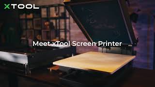 xTool Screen Printer   Effortless Art Painting with Laser