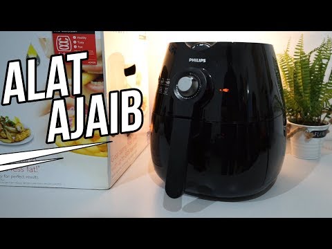 REVIEW ALAT MENGGORENG TANPA MINYAK, PHILIPS AIR FRYER HD 9220. 