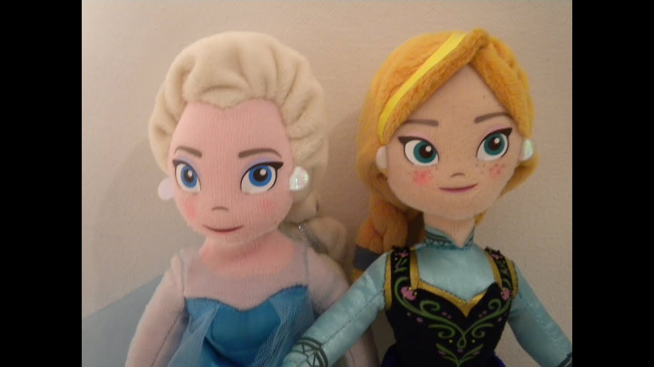 frozen talking doll