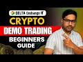 Crypto Demo Trading Guide (Hindi) | Delta Exchange पर Practice Trading Step-by-Step Tutorial