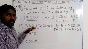 Q.5 - Ex.9(C) - Playing With Numbers - ICSE Maths Class 6th - Chapter 9.