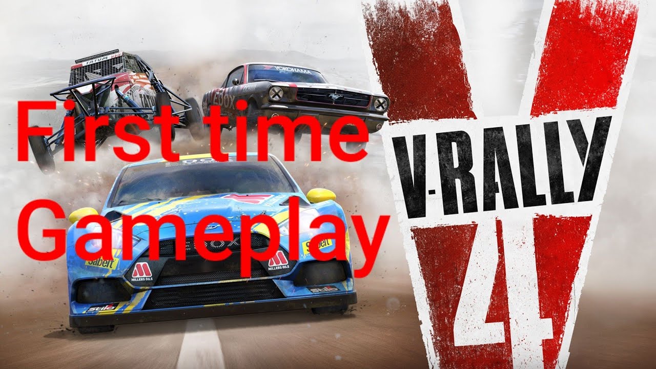 First time V rally 4 split screen gameplay
