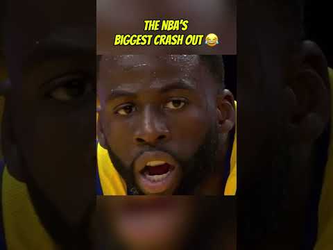 Biggest crash out in the NBA 😂Draymond Green #nba #shorts #funny