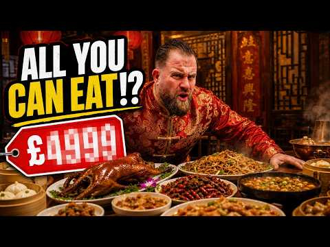 I Ordered EVERYTHING At This All You Can Eat Chinese!