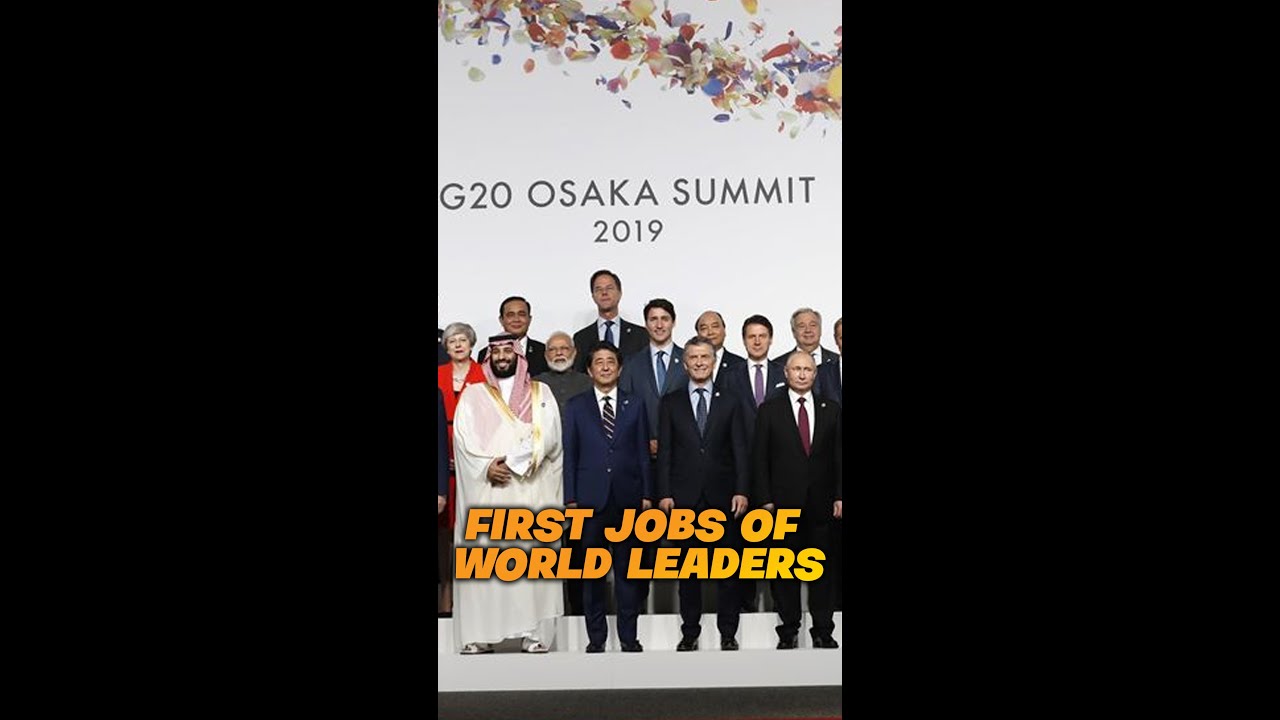 First Jobs of World Leaders
