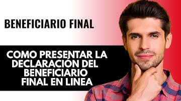 Hoe u de Verklaring van Uiteindelijke Eigendom online indient - Vereenvoudigd Formulier BF 2025