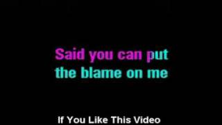 Video thumbnail of "akon sorry blame it on me"