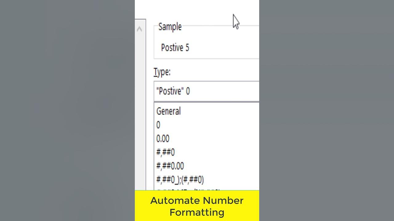 Automate Number Formatting Pattern in Micosoft Excel #shorts # ...