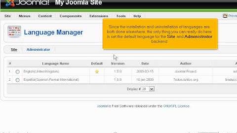 How to manage languages in Joomla - Joomla Tutorials