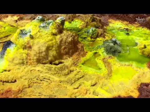 Video: Dallol, Äthiopien: Der heißeste Ort der Erde