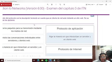 Justificación CCNA | Examen Capitulo 3