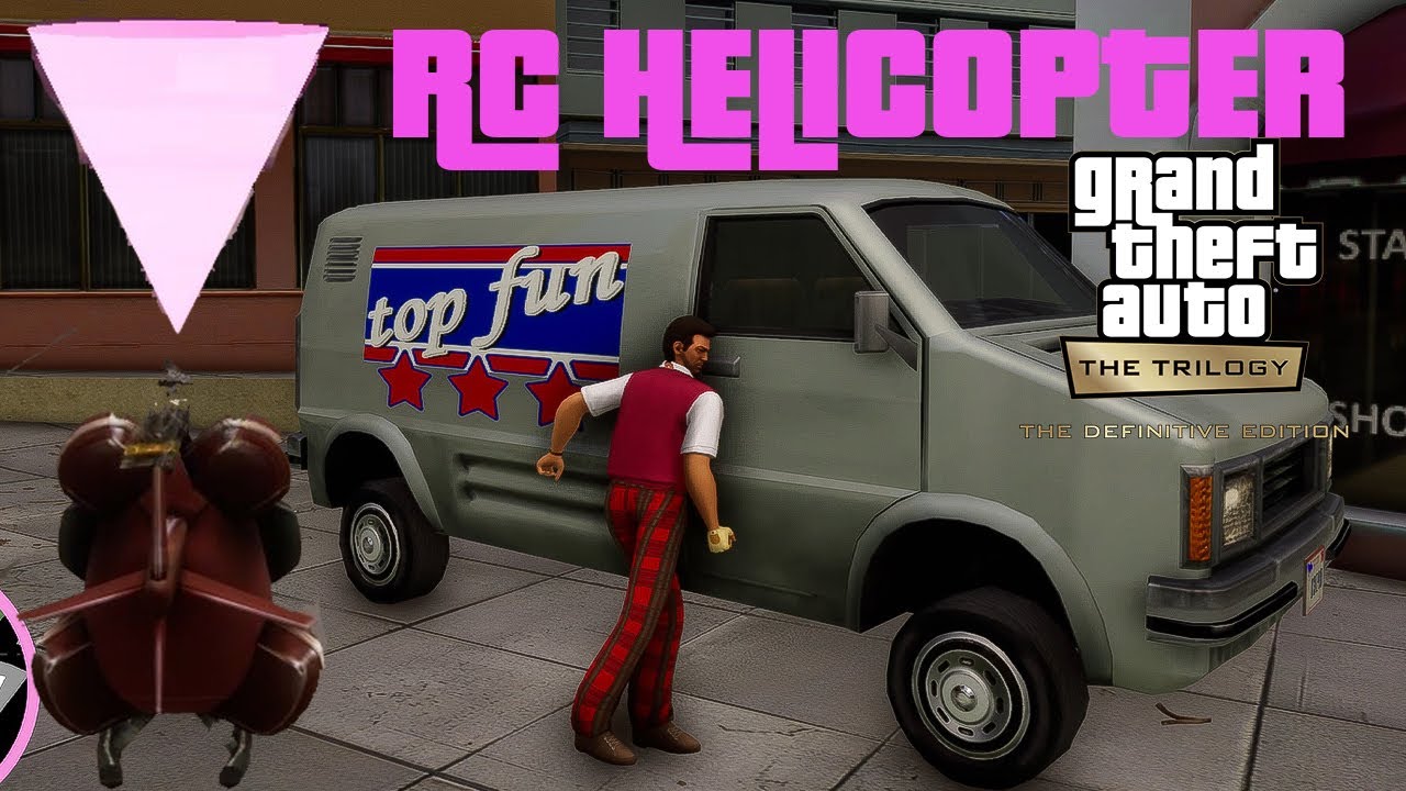GTA Vice City Definitive Edition RC Helicopter Mission Failed YouTube