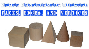 Learning about Faces, Edges, and Vertices - Three Dimensional Figures