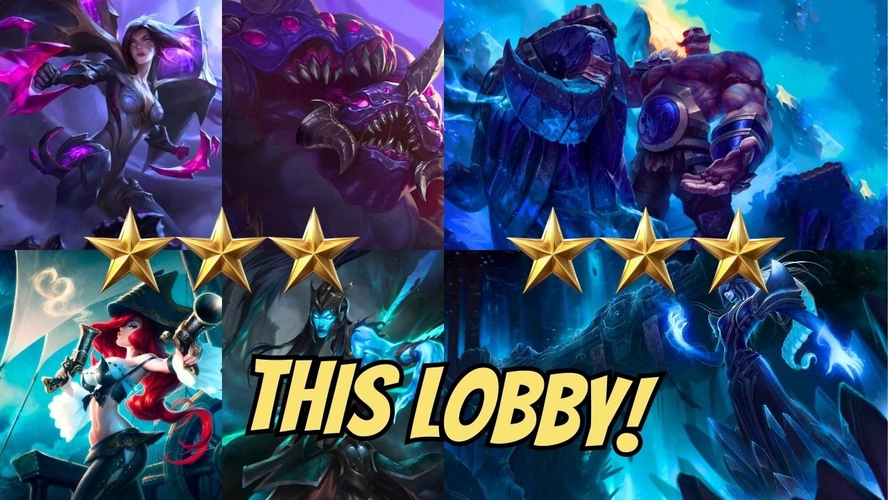 Я никогда не видел такого лобби в TFT.
