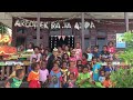 Pesan hari ibu dari anakanak kampung arborek raja ampat papua  indonesia bersama menlu ri