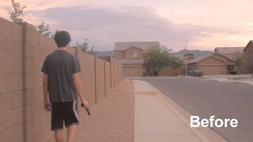 After Effects CS5.5 Warp Stabilizer Test!