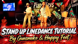 Stand Up Line Dance Instructional