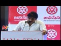 Pawan Kalyan Shows Placard Against Wine Shops : Visakhaptnam