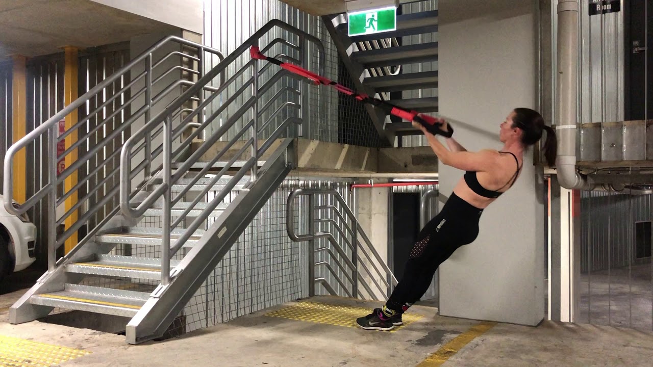 Suspension Trainer Bicep Curl YouTube