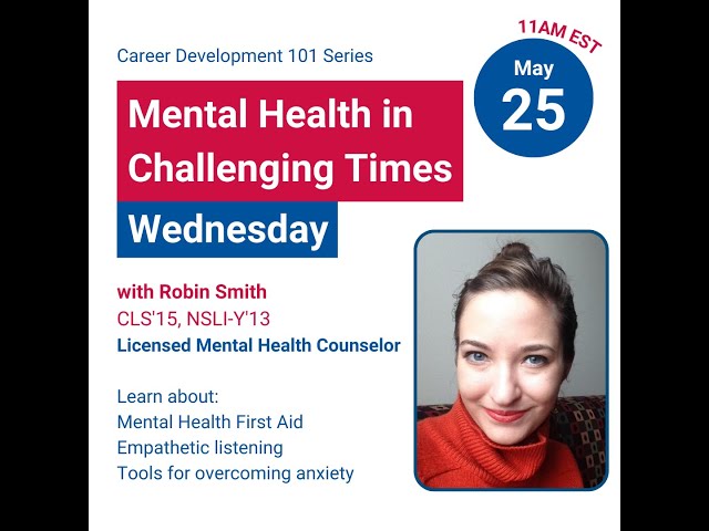 Mental Health with Robin Smith