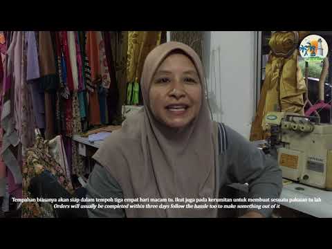 Menarik di Kuala Selangor - Usahawan Mengambil Tempahan Jahitan