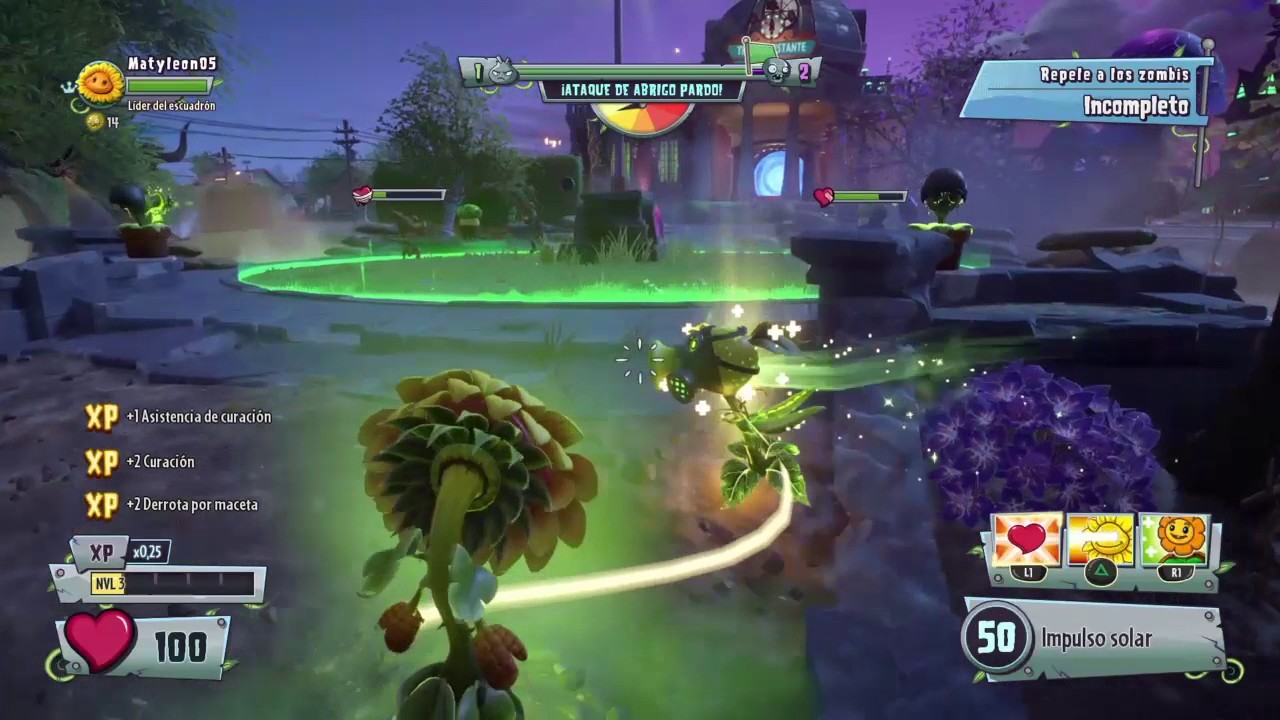 Plantas vs zombis garden warfare 2 PARTE 3 A izar la bandera se ha ...