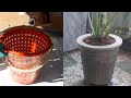 Simple &amp; Unique Ideas Cast a Cement Pots At Home