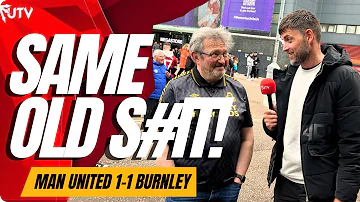 UNITED LOOK LOST! Man United 1-1 Burnley Match Reaction