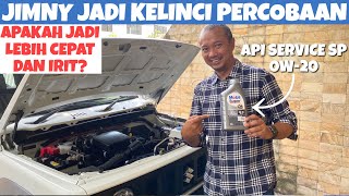 PULANG JIMNY CHALLENGE LANGSUNG GANTI OLI DI RUMAH