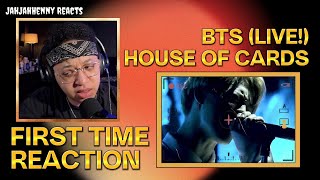 Reacting to House of Cards by BTS(Live!) | FIRST TIME REACTION
