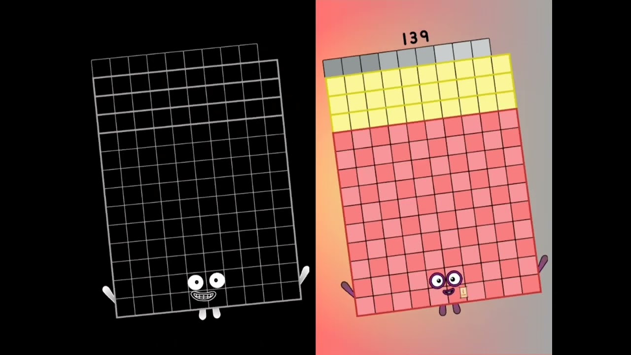 Uncannyblocks band remastered (101-200) Uncanny Vs normal 