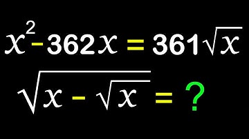 Math Olympiad | Learn how to solve Radical Equation | VIJAY Maths