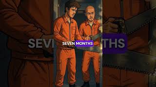 Two Killers Escaped Prison Using Smuggled Power Tools 😳 #youtubeshorts #crime #darkhistory