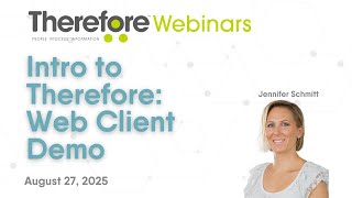 Intro to Therefore Web Client: Guided Demo