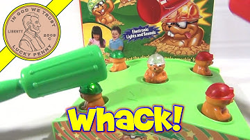 How To Play The Game Whac A Mole Game Fisher Price 2009 - Smash them Mole