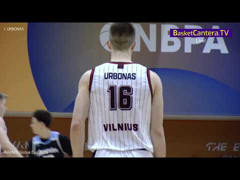 IGNAS URBONAS (´07). Rytas Vilnius (Lithuania). AVANCE Global Cup Tournament. The Embassy Málaga ...