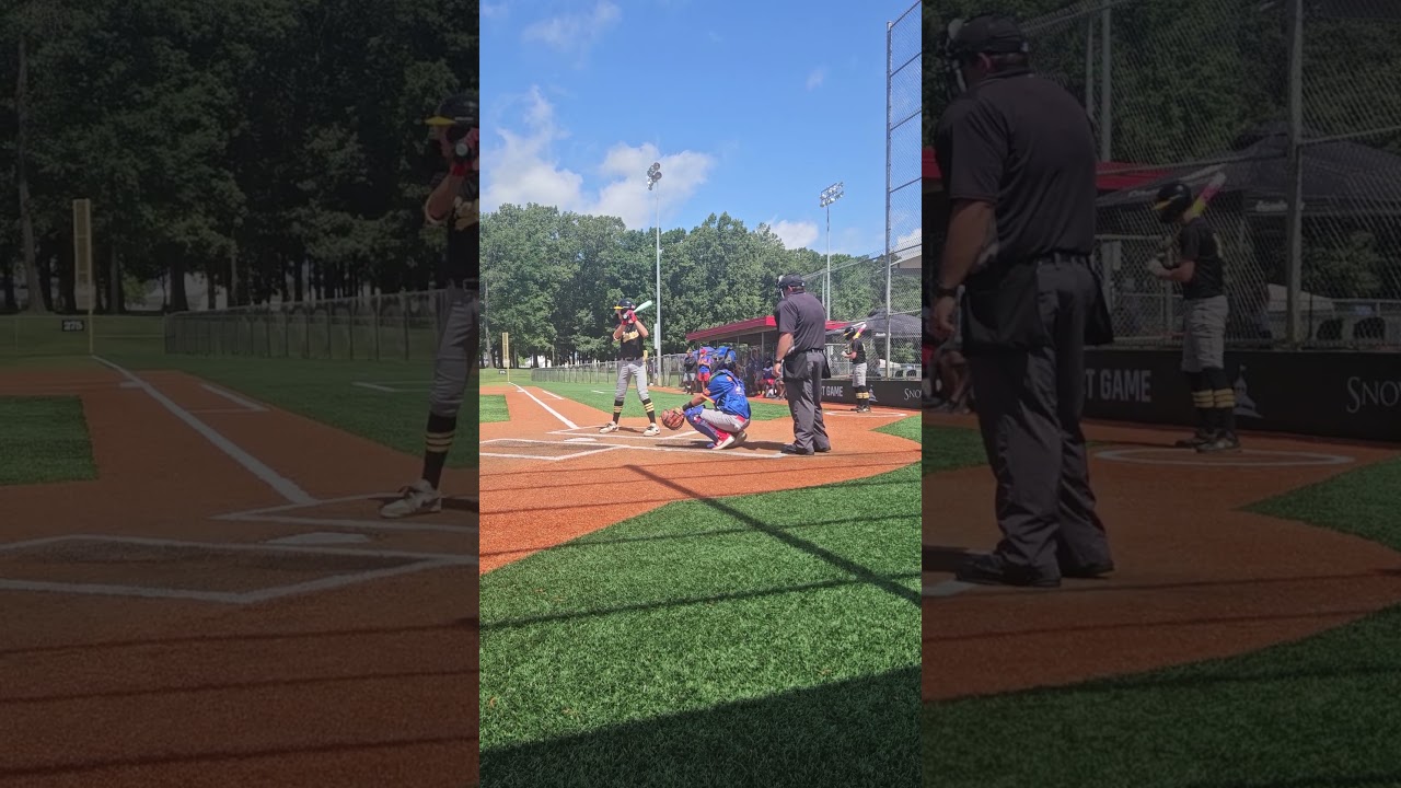 Strike right down the middle 