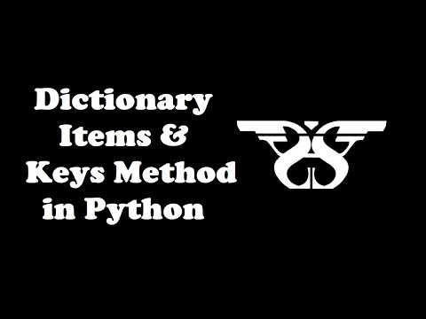 152. Dictionary Items and Keys Method in Python with Example Code || Python Dictionary Methods-3